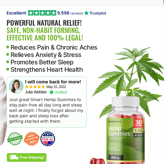 Smart Hemp CBD Gummies